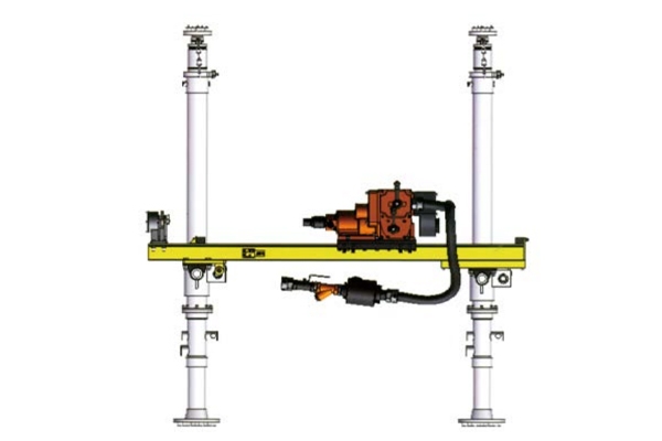 ZQJC-570/10.0 型氣動架柱式鉆機